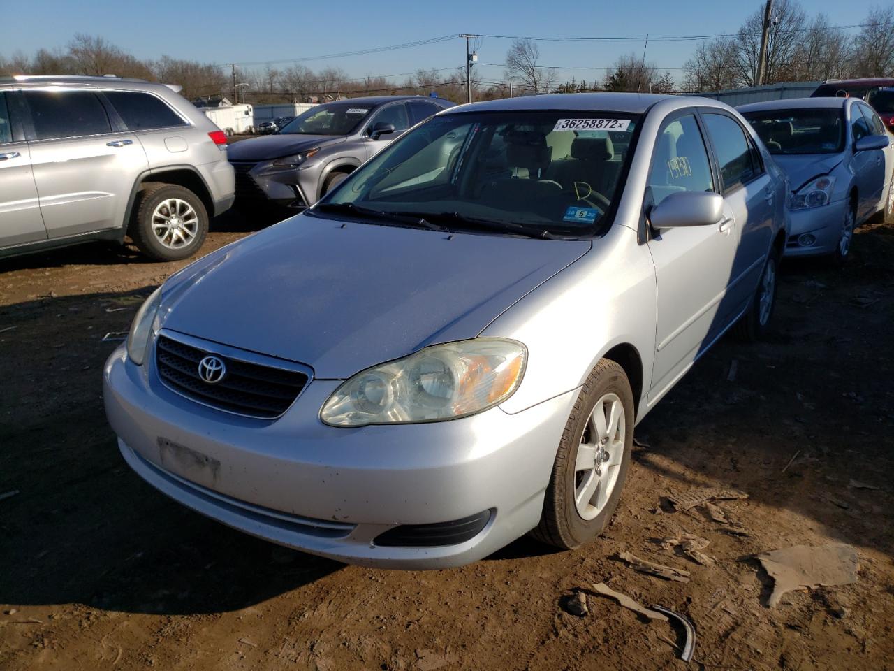 Photo 2 from auction – 2006 TOYOTA COROLLA CE with VIN JTDBR32E760078745