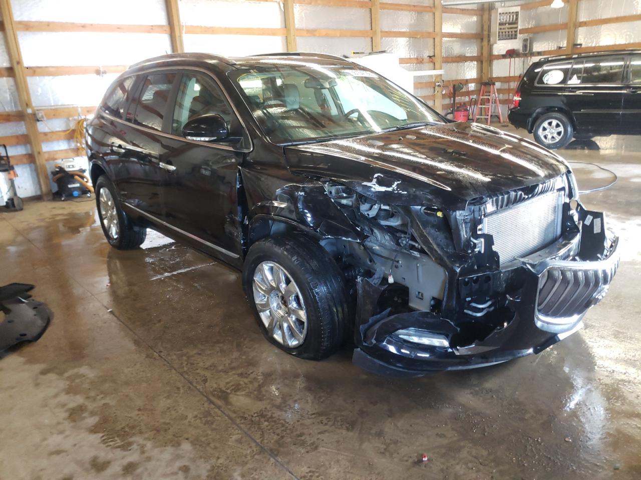 BUICK ENCLAVE 2017 with VIN 5GAKRBKD9HJ319916 - Photo from auction