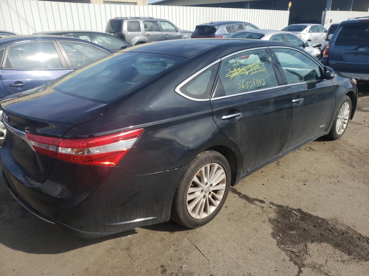 Photo 4 from auction – 2014 TOYOTA AVALON HYB with VIN 4T1BD1EB5EU022696