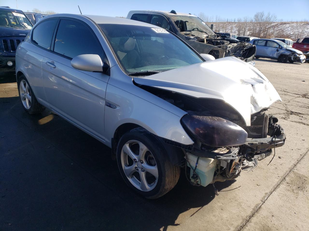 HYUNDAI ACCENT SE 2008 with VIN KMHCN36C58U071387 - Photo from auction