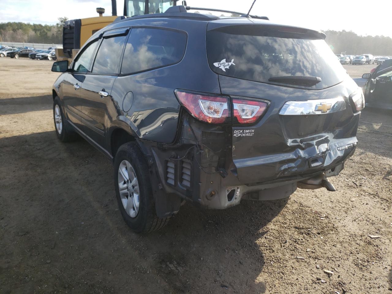 Photo 3 from auction – 2014 CHEVROLET TRAVERSE L with VIN 1GNKRFED1EJ178764