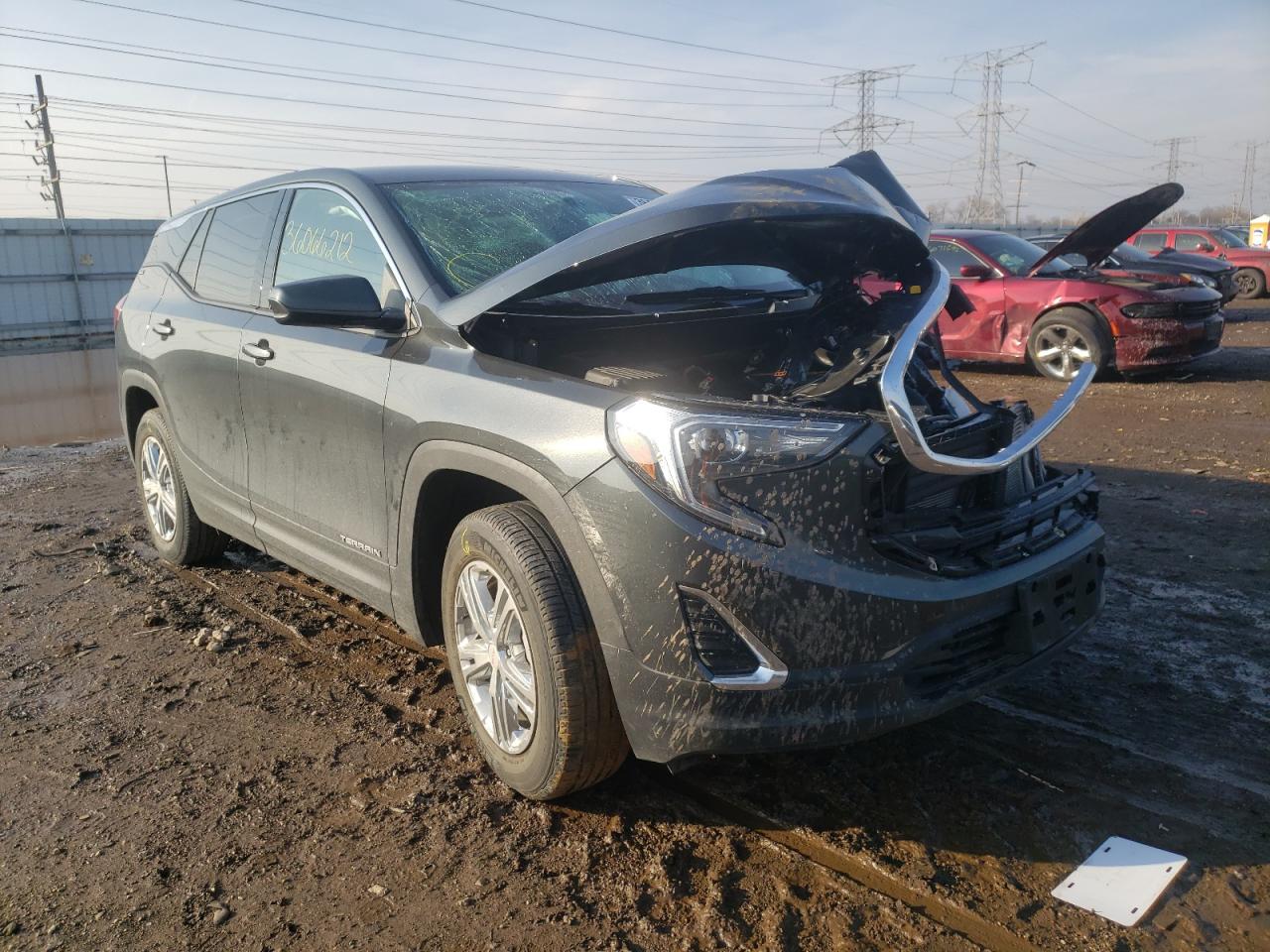 Photo 1 from auction – 2018 GMC TERRAIN with VIN 3GKALMEV3JL375803