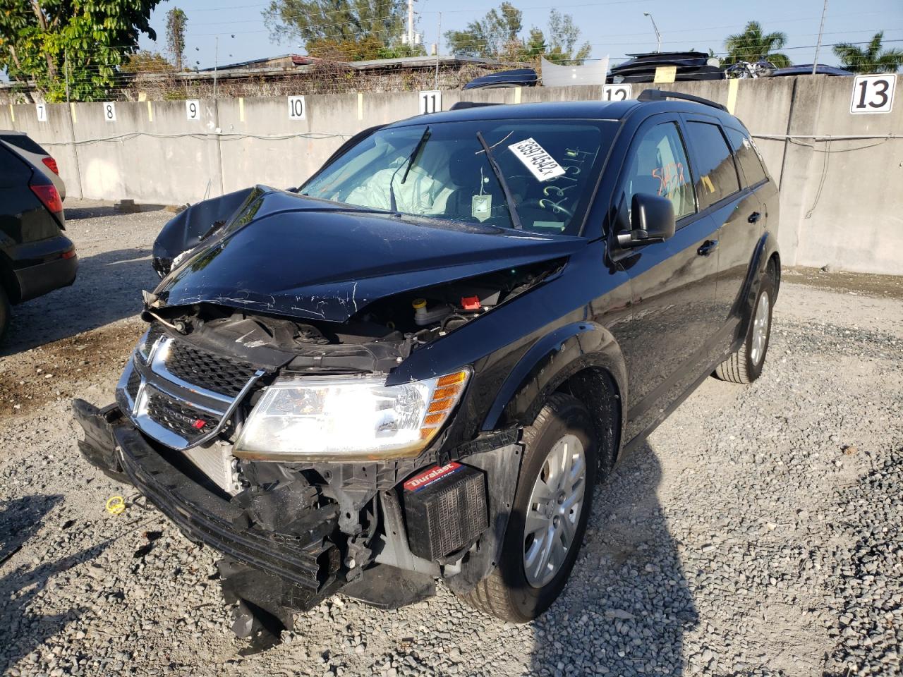 Photo 2 from auction – 2018 DODGE JOURNEY SE with VIN 3C4PDCAB3JT229314