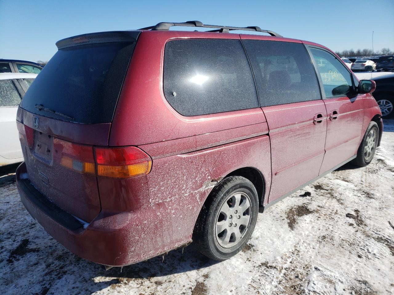 Photo 4 from auction – 2002 HONDA ODYSSEY EX with VIN 2HKRL18612H545353