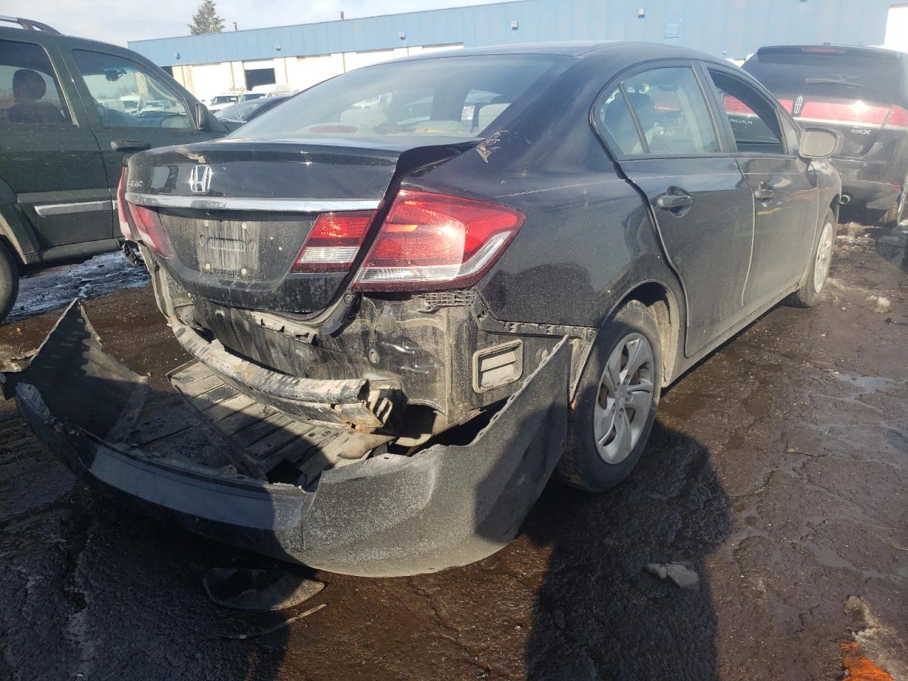 Photo 4 from auction – 2015 HONDA CIVIC LX with VIN 19XFB2F58FE074348