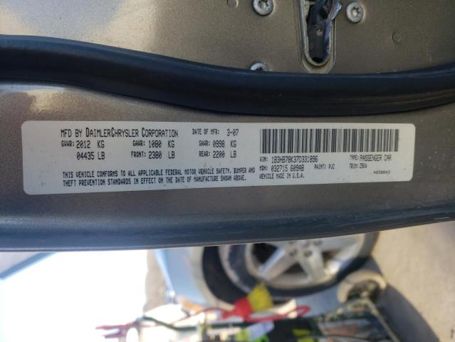 Photo 10 from auction – 2007 DODGE CALIBER R/ with VIN 1B3HB78K37D331896