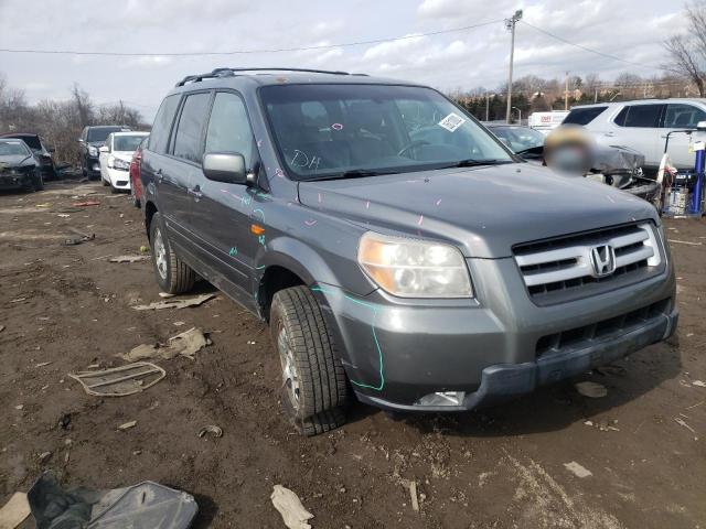 HONDA PILOT EXL 2007 with VIN 5FNYF185X7B010747 - Photo from auction