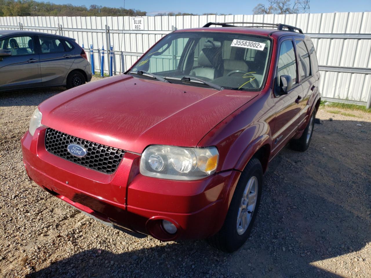 Photo 2 from auction – 2007 FORD ESCAPE HEV with VIN 1FMCU59H07KA62578