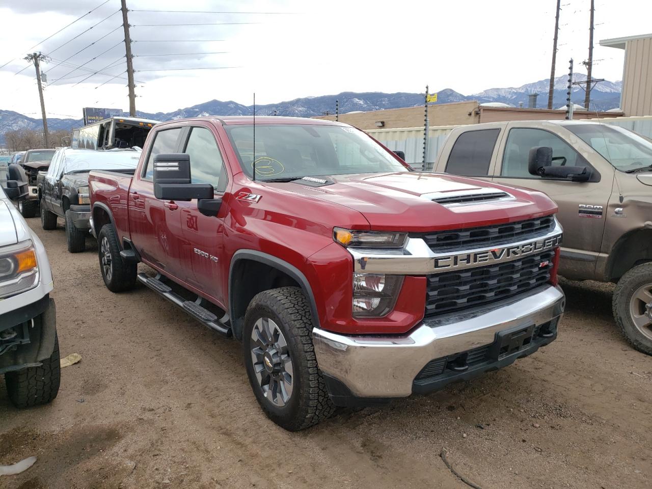 Photo 1 from auction – 2021 CHEVROLET SILVERADO with VIN 1GC4YNEY2MF195785