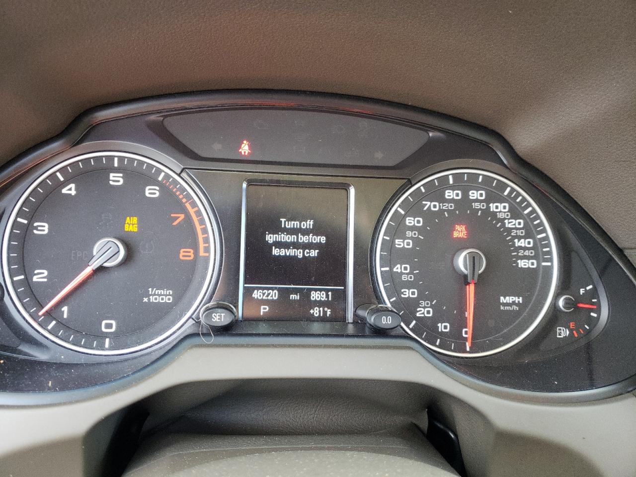 Photo 8 from auction – 2015 AUDI Q5 PREMIUM with VIN WA1LFAFP0FA105754