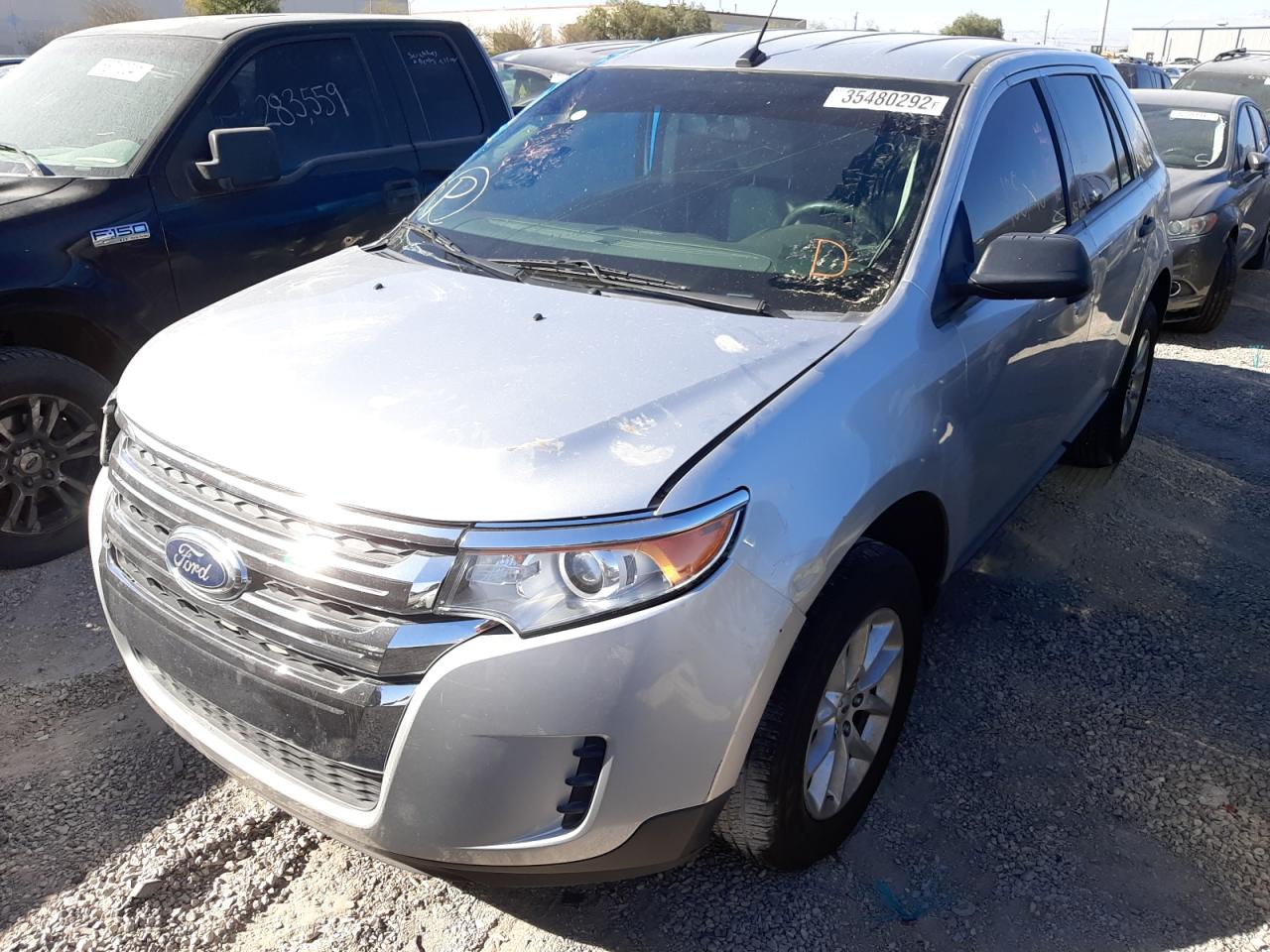 Photo 2 from auction – 2014 FORD EDGE SE with VIN 2FMDK3GC4EBB14016