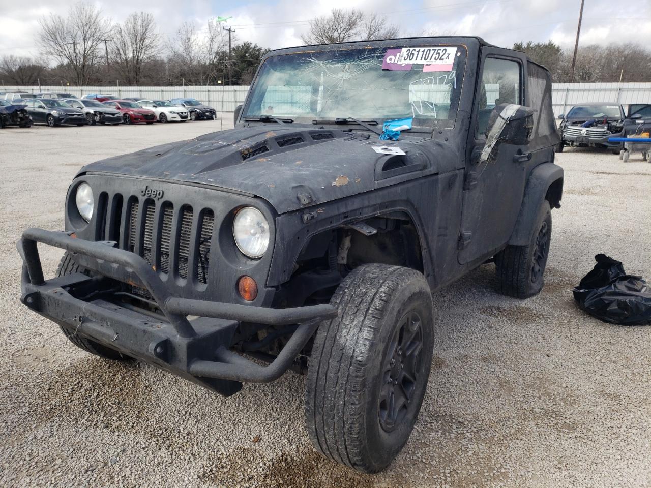 Photo 2 from auction – 2012 JEEP WRANGLER S with VIN 1C4AJWAG6CL171824