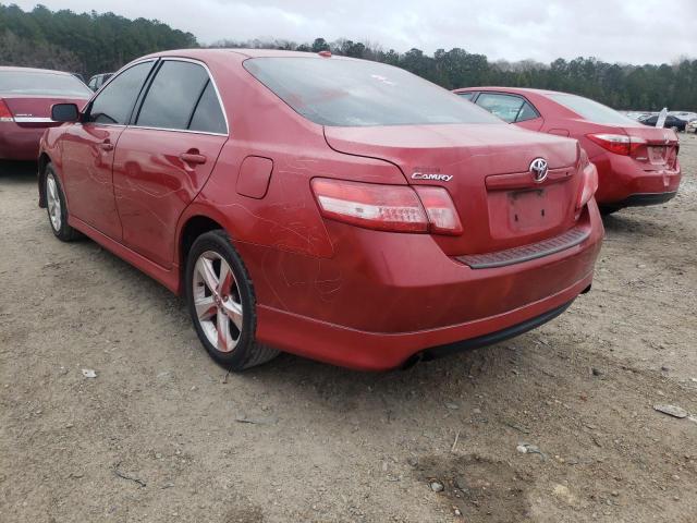 Photo 3 from auction – 2010 TOYOTA CAMRY BASE with VIN 4T1BF3EK8AU521055