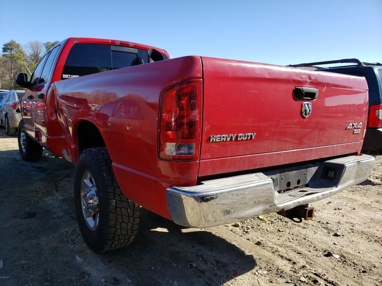Photo 3 from auction – 2006 DODGE RAM 2500 S with VIN 3D7KS28C26G101290