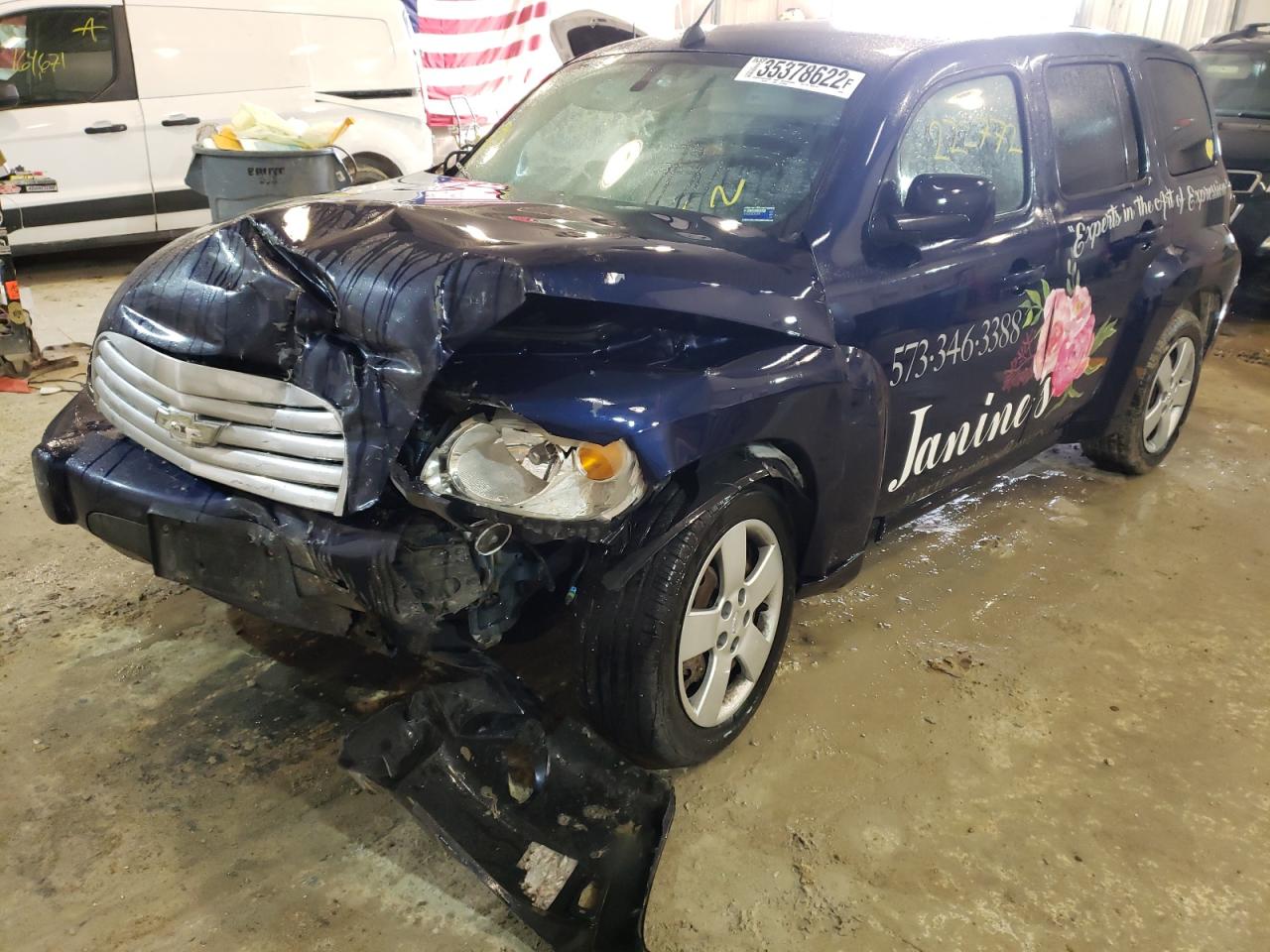 Photo 2 from auction – 2010 CHEVROLET HHR LS with VIN 3GNBAADB7AS642398