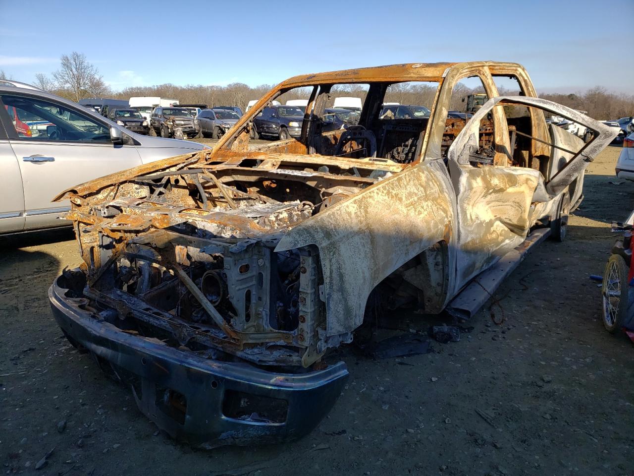 Photo 2 from auction – 2014 CHEVROLET SILVERADO with VIN 3GCUKSEC5EG238861