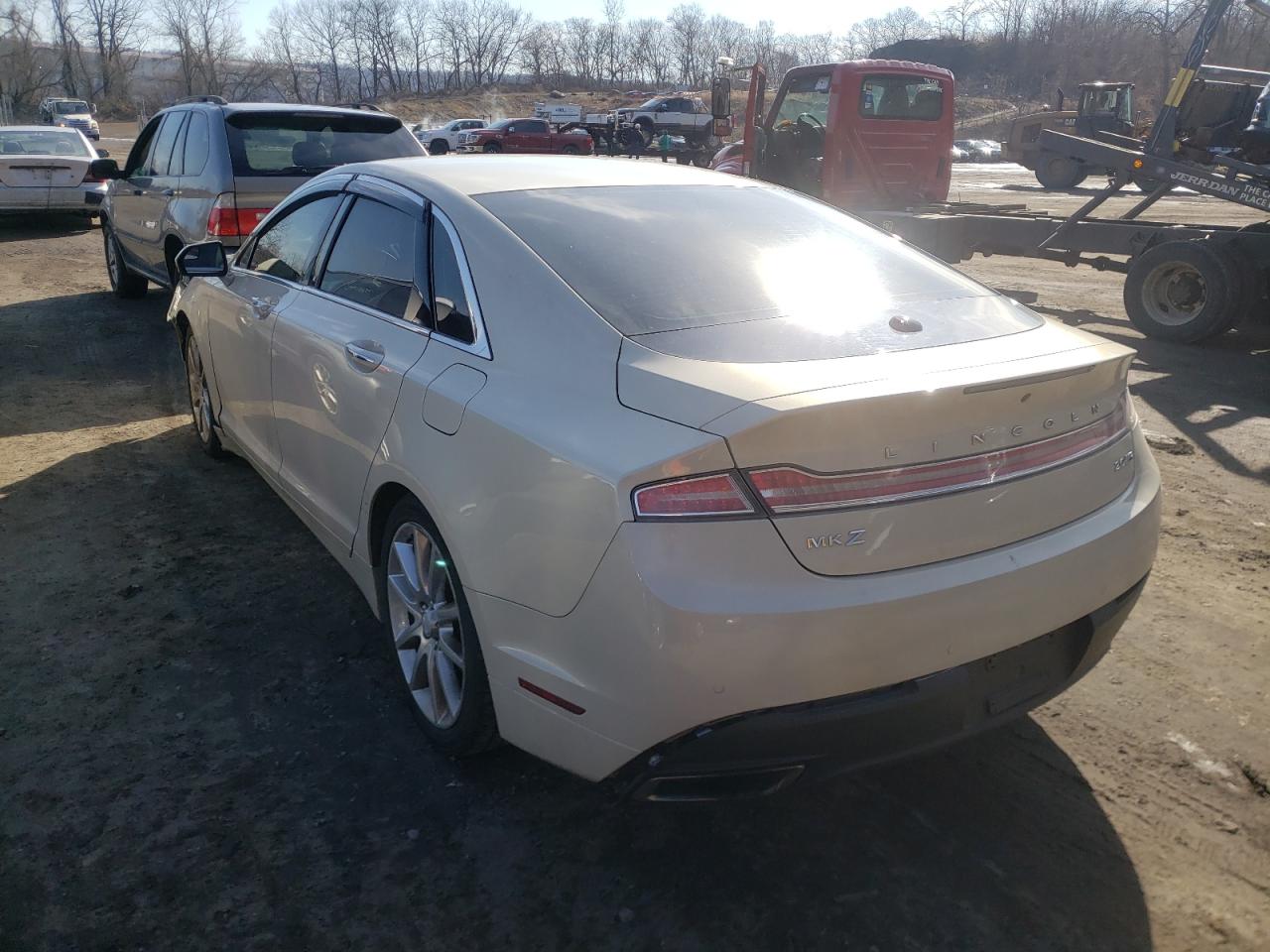 Photo 3 from auction – 2016 LINCOLN MKZ with VIN 3LN6L2J97GR614639