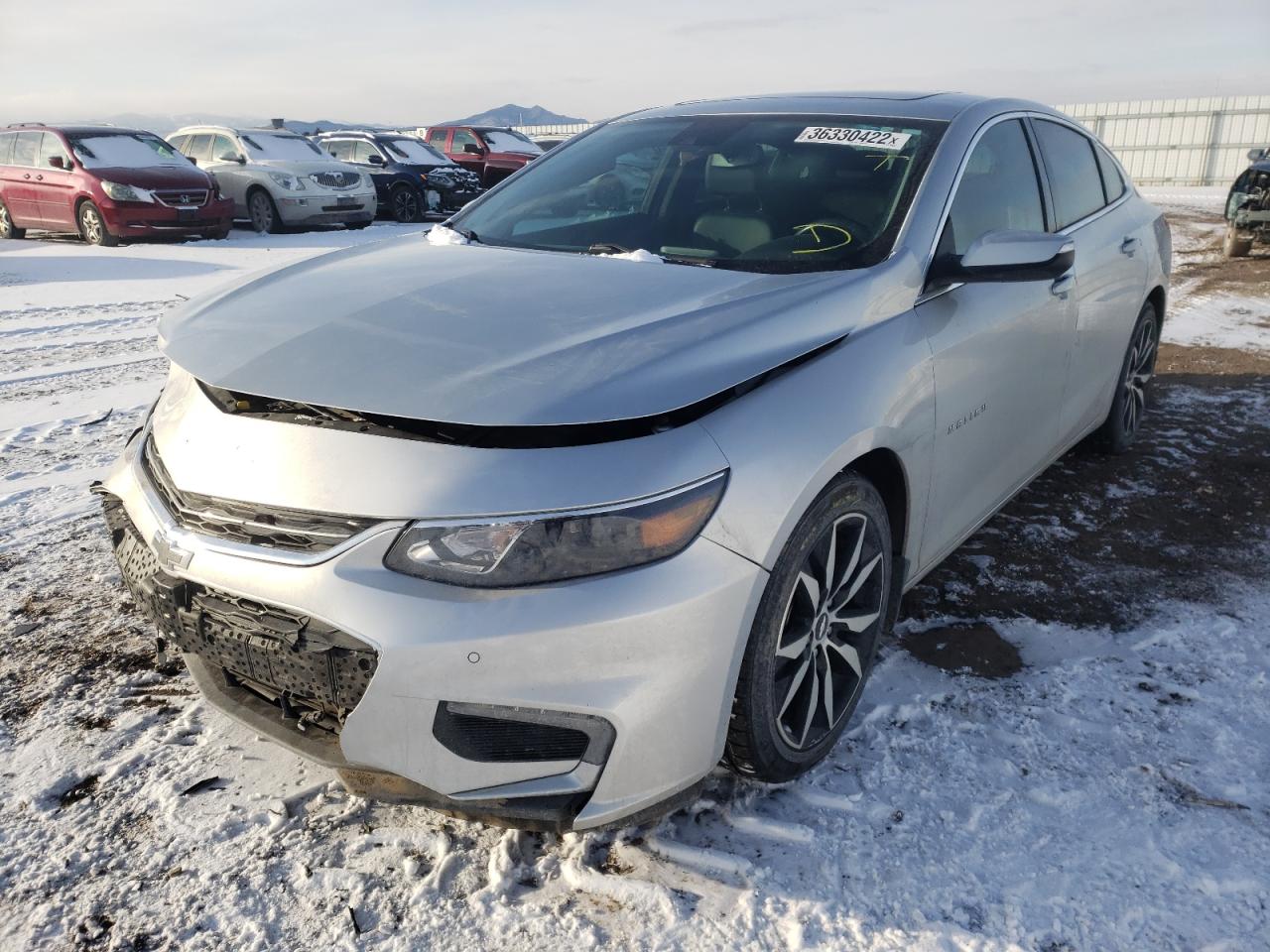 Photo 2 from auction – 2018 CHEVROLET MALIBU LS with VIN 1G1ZD5ST1JF137746