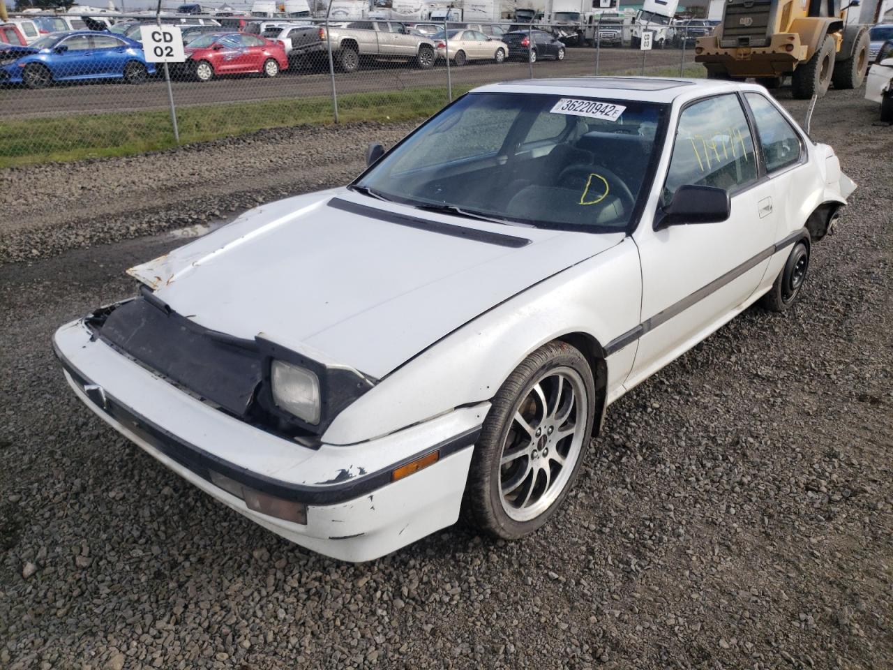 Photo 2 from auction – 1991 HONDA PRELUDE with VIN JHMBA4237MC024741
