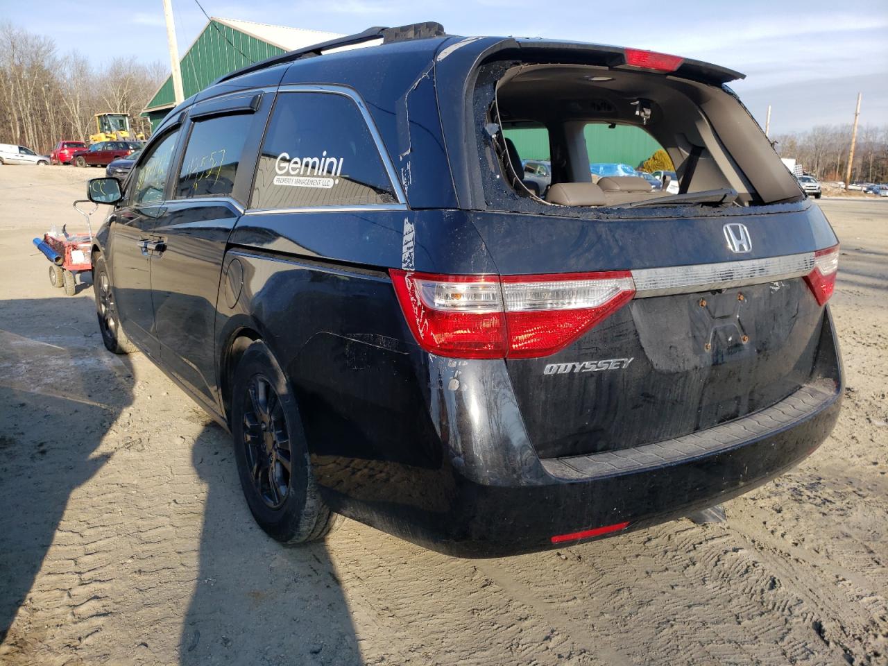 Photo 3 from auction – 2012 HONDA ODYSSEY EX with VIN 5FNRL5H62CB120859