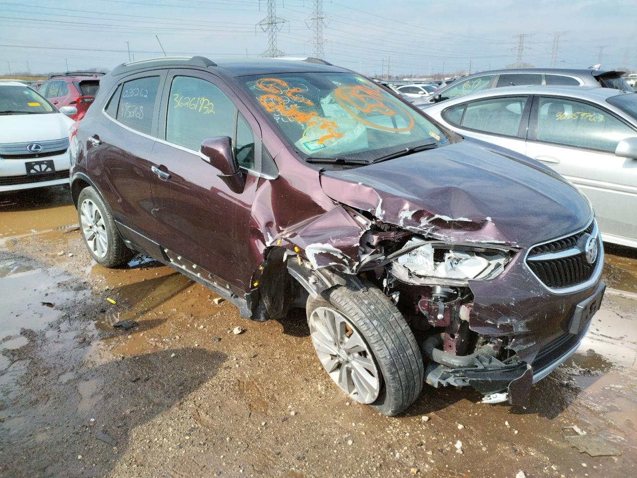 BUICK ENCORE PRE 2018 with VIN KL4CJASB3JB528145 - Photo from auction