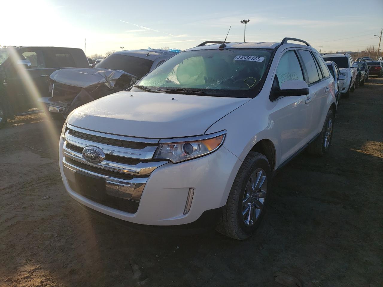 Photo 2 from auction – 2014 FORD EDGE SEL with VIN 2FMDK3JC6EBA17621