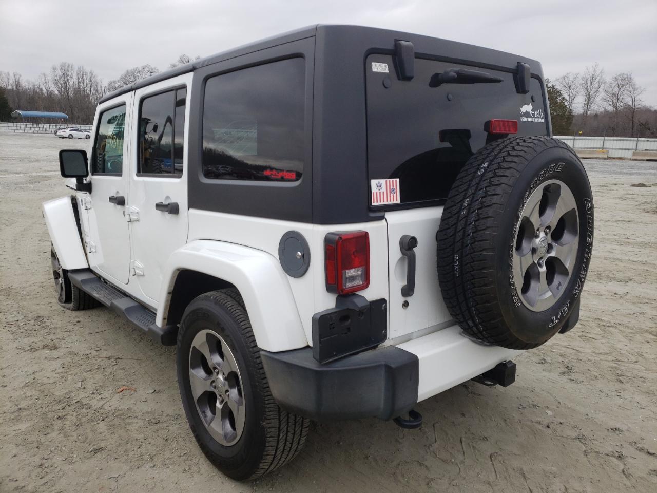 Photo 3 from auction – 2016 JEEP WRANGLER U with VIN 1C4BJWEG3GL139594