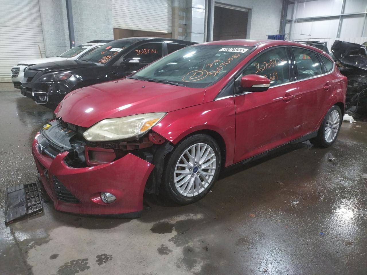 Photo 2 from auction – 2012 FORD FOCUS SEL with VIN 1FAHP3M25CL467595
