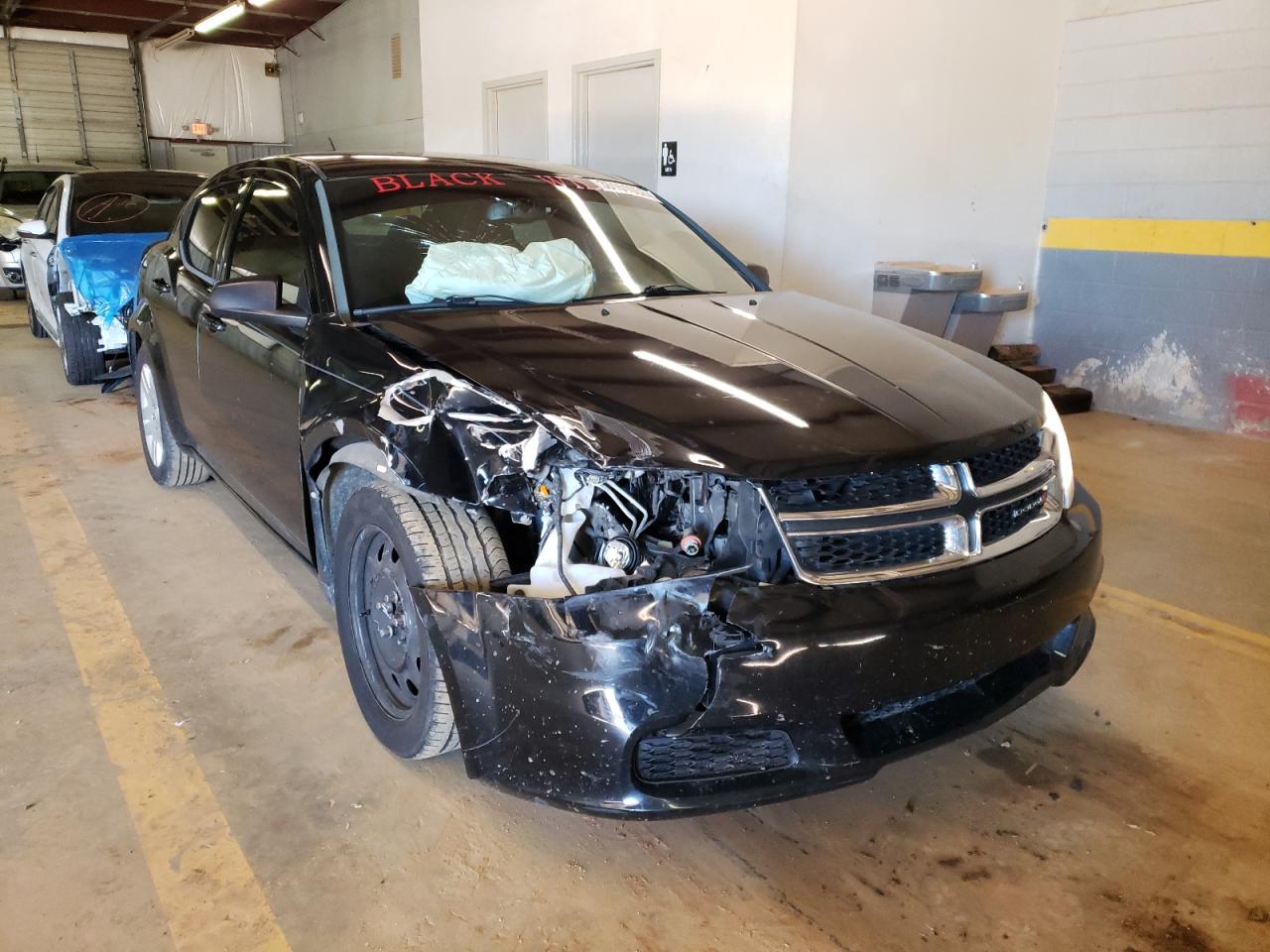 DODGE AVENGER SE 2013 with VIN 1C3CDZABXDN619286 - Photo from auction
