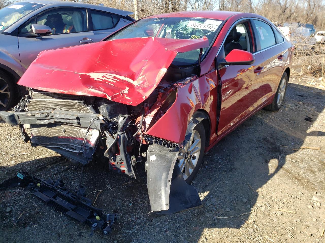 Photo 2 from auction – 2017 HYUNDAI SONATA SE with VIN 5NPE24AF3HH557445