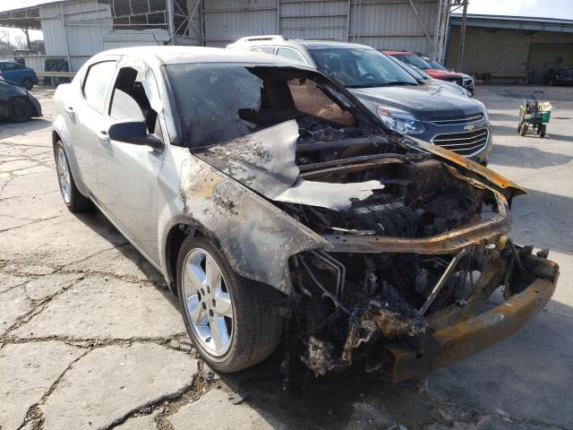 DODGE AVENGER SE 2013 with VIN 1C3CDZAB8DN711805 - Photo from auction