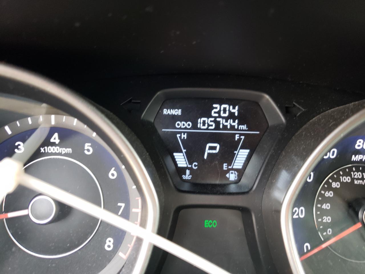 Photo 8 from auction – 2012 HYUNDAI ELANTRA GL with VIN 5NPDH4AEXCH117250