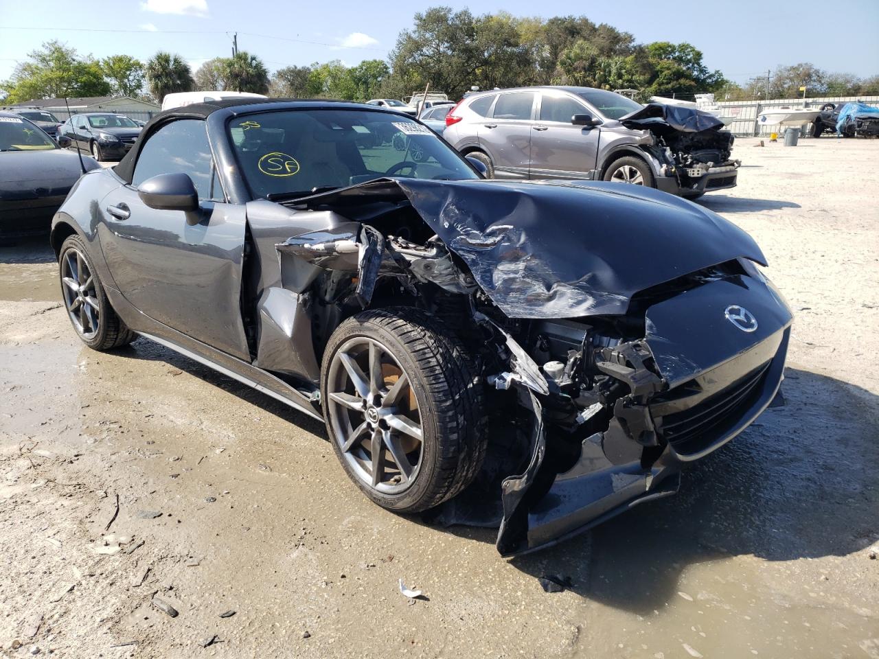 MAZDA MX-5 MIATA 2017 with VIN JM1NDAD74H0121178 - Photo from auction