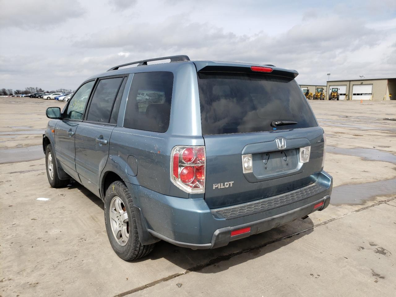 Photo 3 from auction – 2008 HONDA PILOT EX with VIN 5FNYF28478B019372