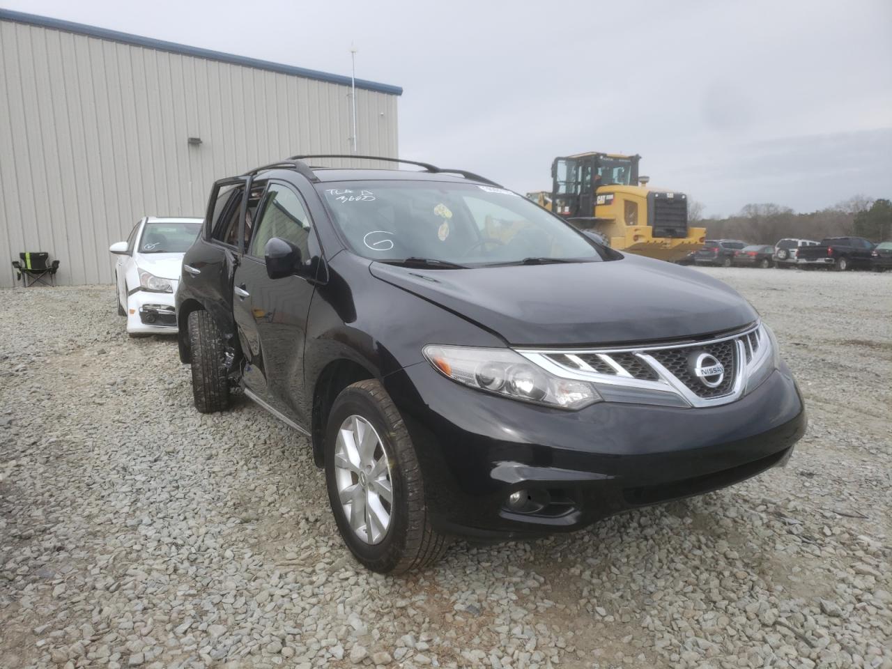 NISSAN MURANO S 2014 with VIN JN8AZ1MW3EW511337 - Photo from auction