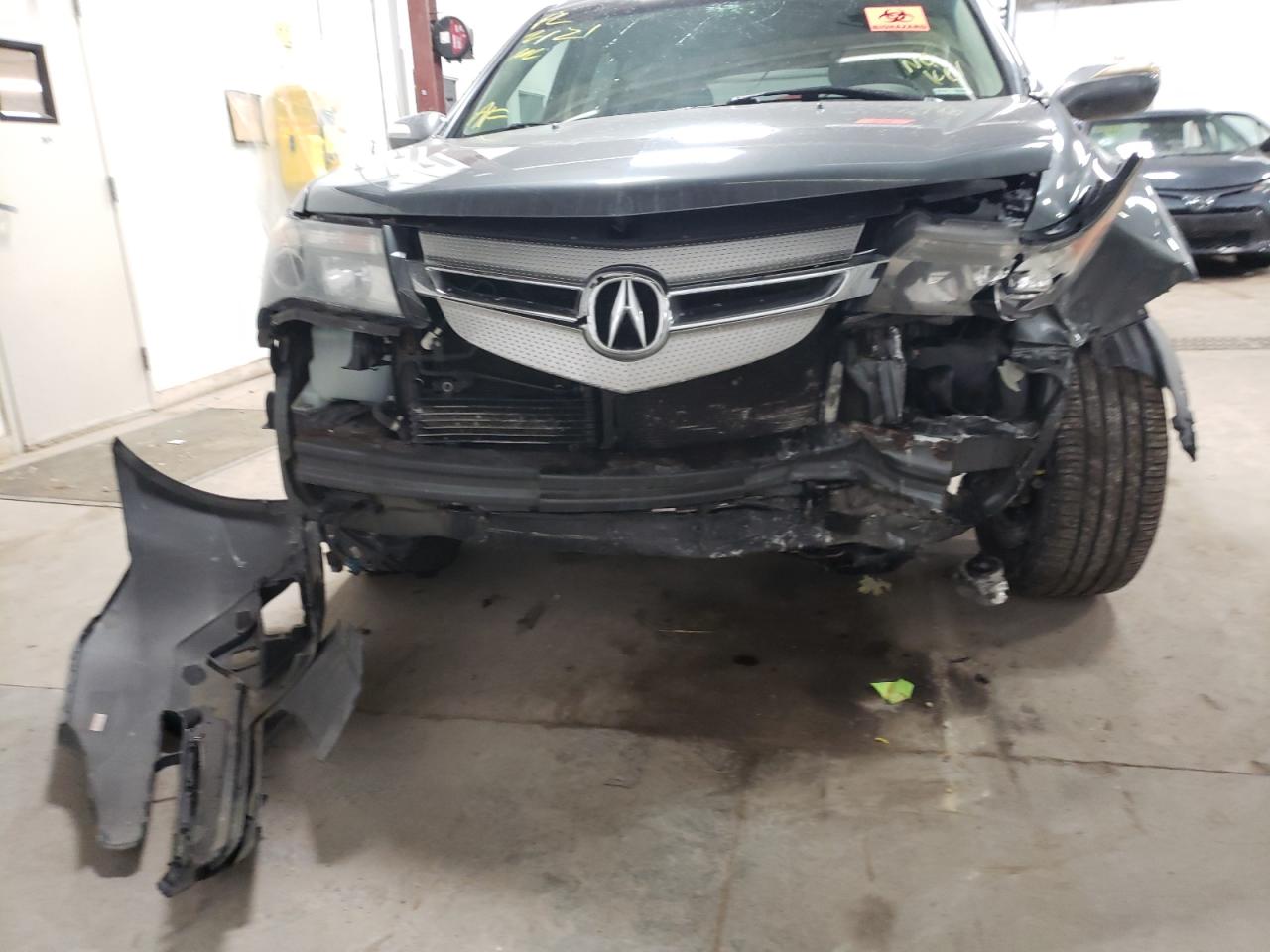 Photo 9 from auction – 2008 ACURA MDX with VIN 2HNYD28228H543666
