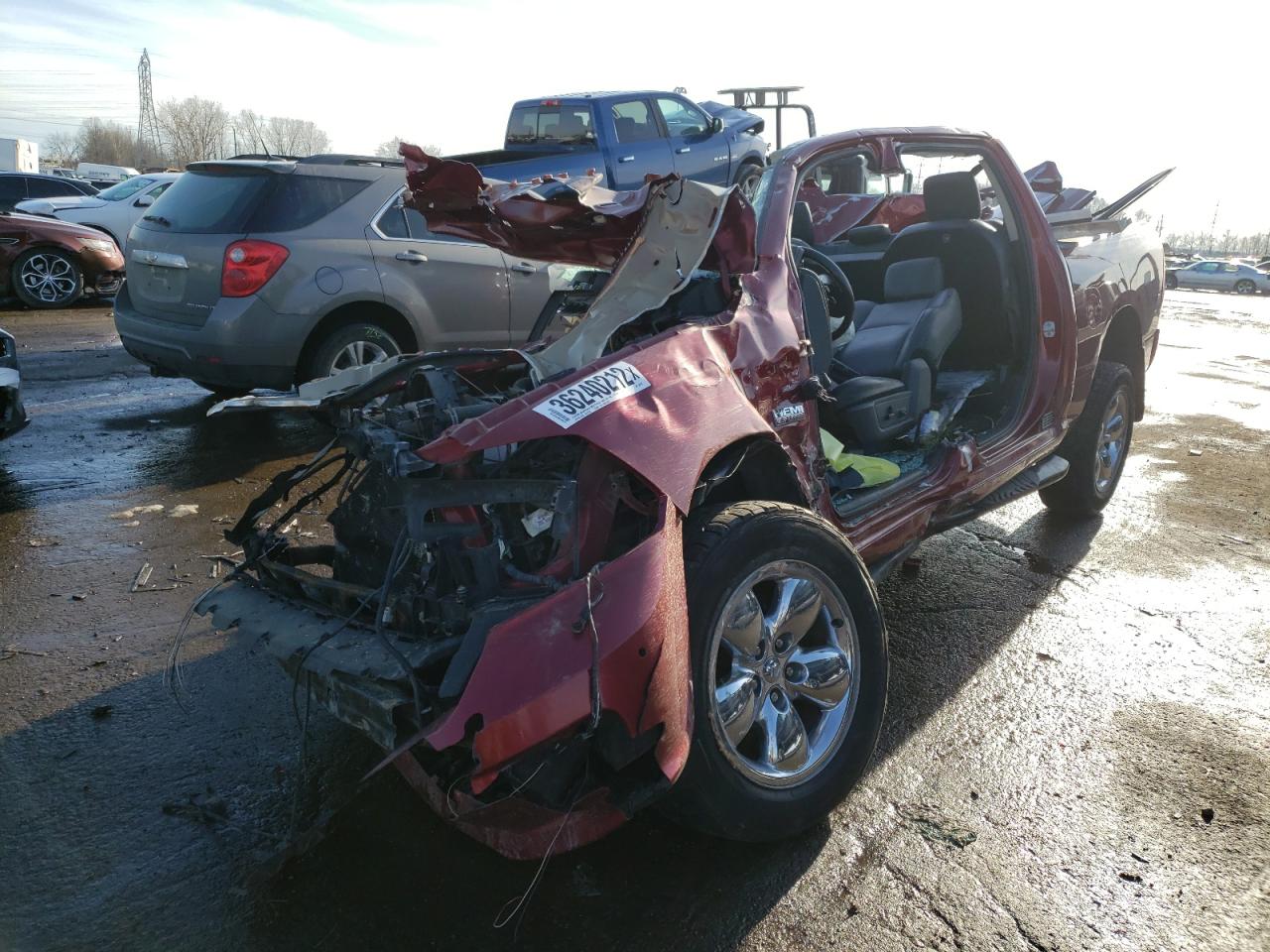 Photo 2 from auction – 2015 RAM 1500 SPORT with VIN 1C6RR7MT2FS597232