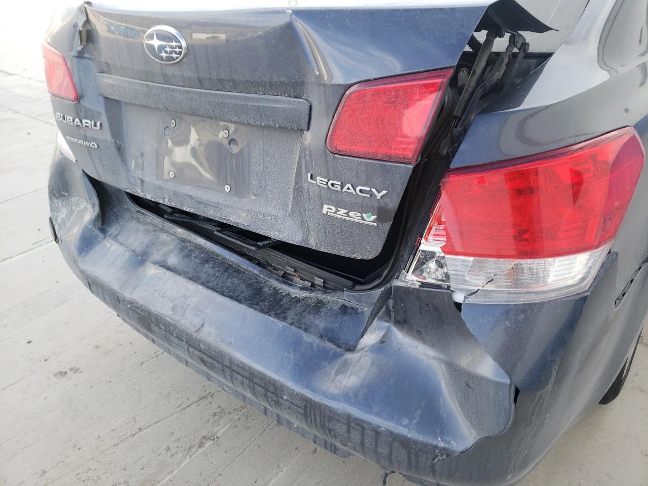 Photo 9 from auction – 2012 SUBARU LEGACY 2.5 with VIN 4S3BMBK6XC3026084