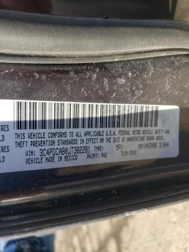Photo 10 from auction – 2018 DODGE JOURNEY SE with VIN 3C4PDCAB0JT382281