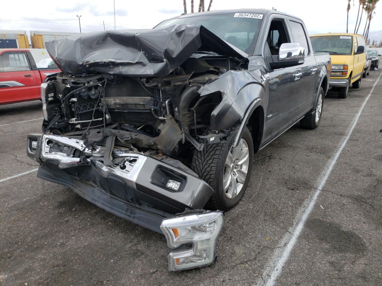 Photo 2 from auction – 2017 FORD F150 SUPER with VIN 1FTEW1CG1HFB34012