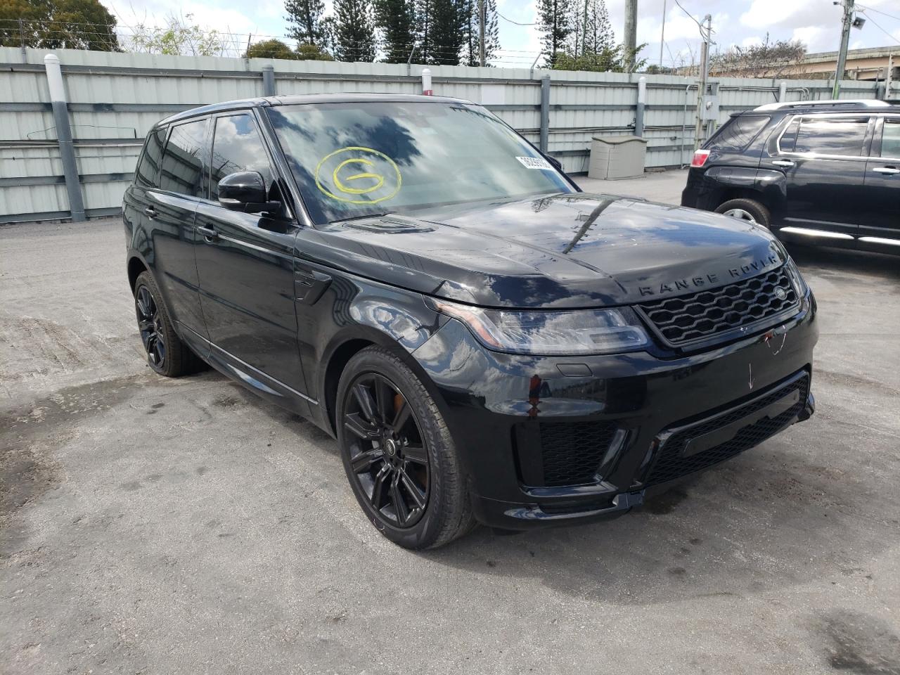 LAND ROVER RANGE ROVE 2020 with VIN SALWR2SUXLA726922 - Photo from auction
