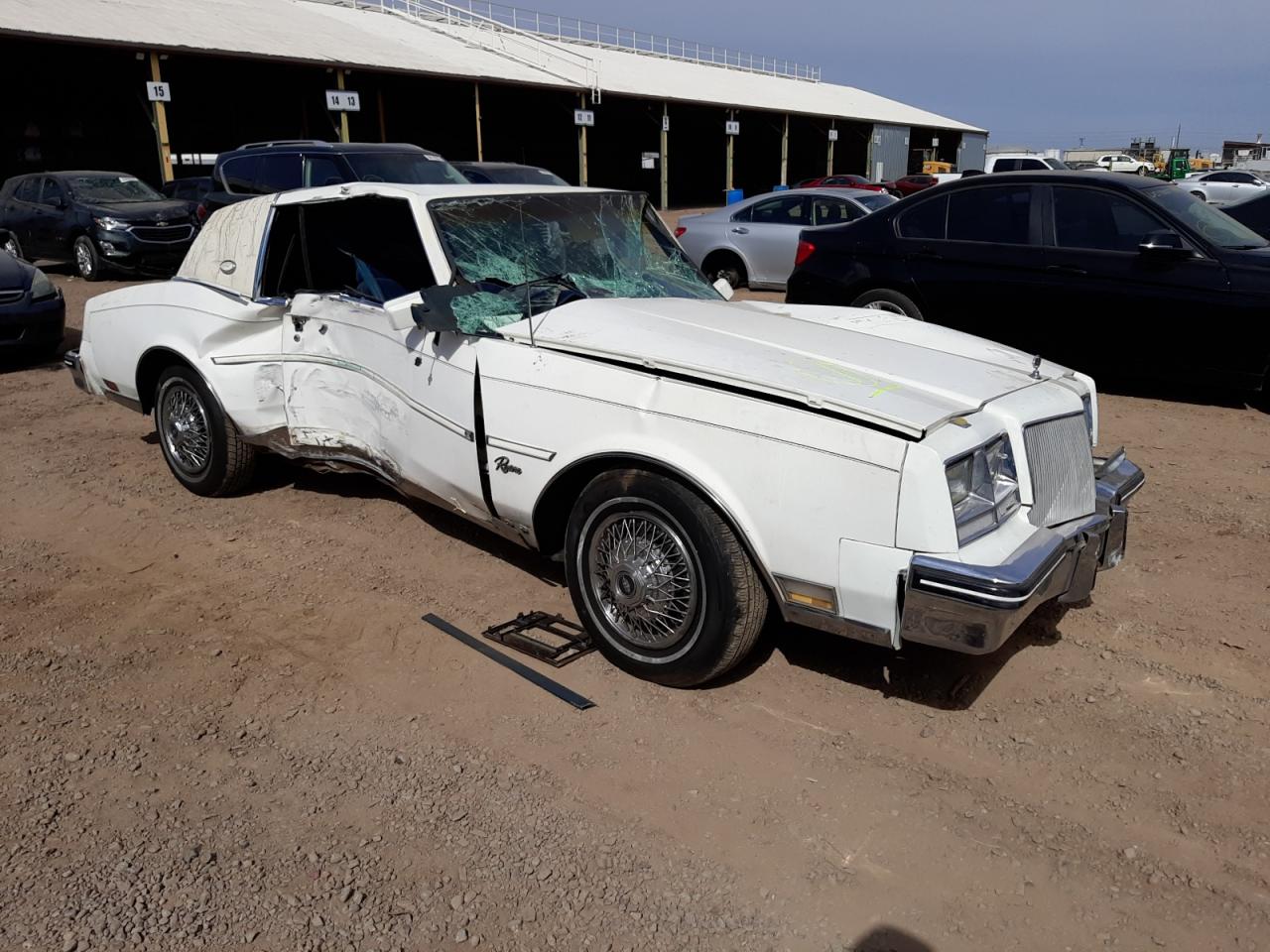 BUICK RIVIERA 1985 with VIN 1G4EZ57Y6FE442213 - Photo from auction