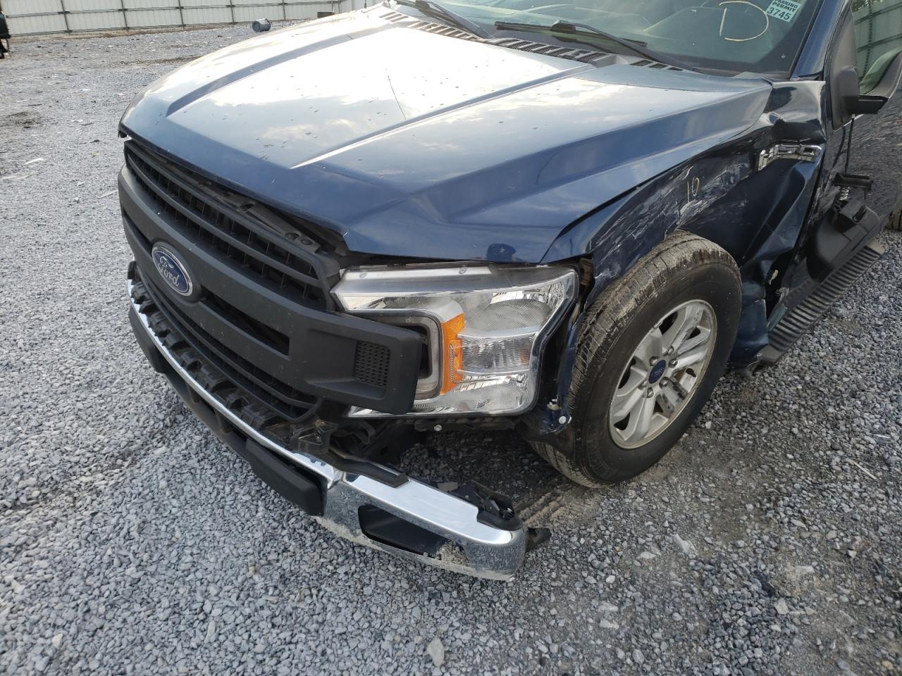 Photo 9 from auction – 2018 FORD F150 with VIN 1FTMF1CP7JKD28360