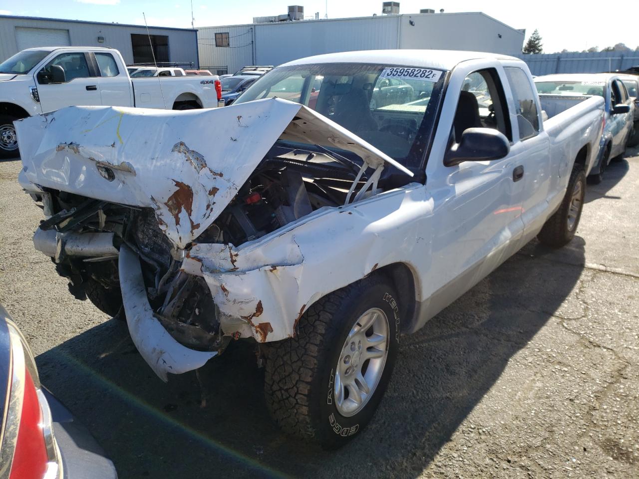 Photo 2 from auction – 2003 DODGE DAKOTA SLT with VIN 1D7HL42X43S232630