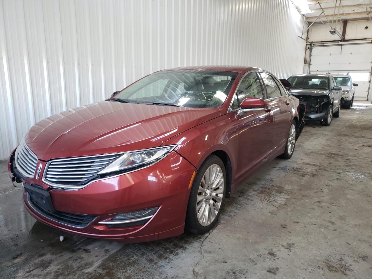 Photo 2 from auction – 2014 LINCOLN MKZ with VIN 3LN6L2J98ER833591