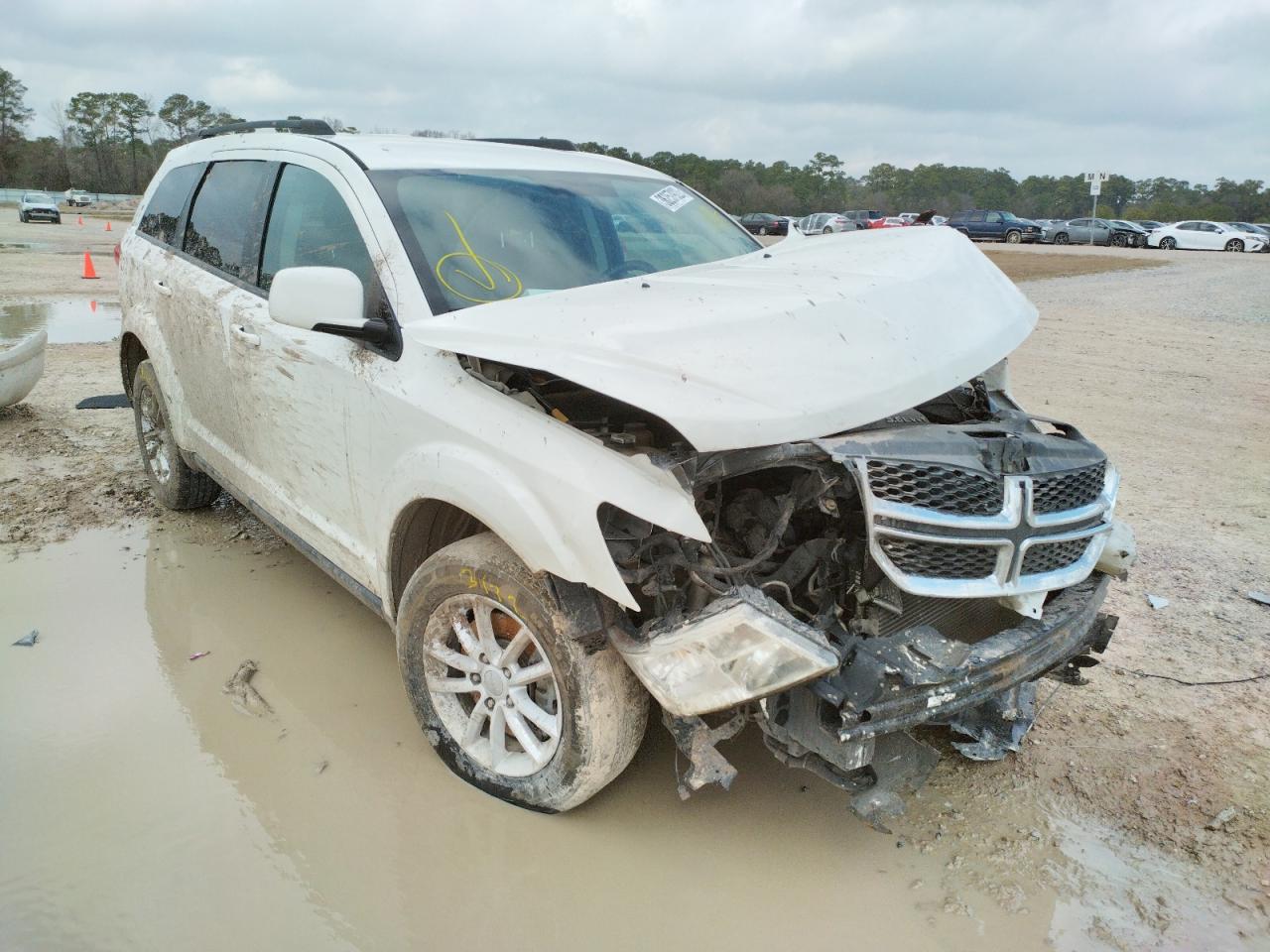 DODGE JOURNEY SX 2015 with VIN 3C4PDCBG9FT546838 - Photo from auction