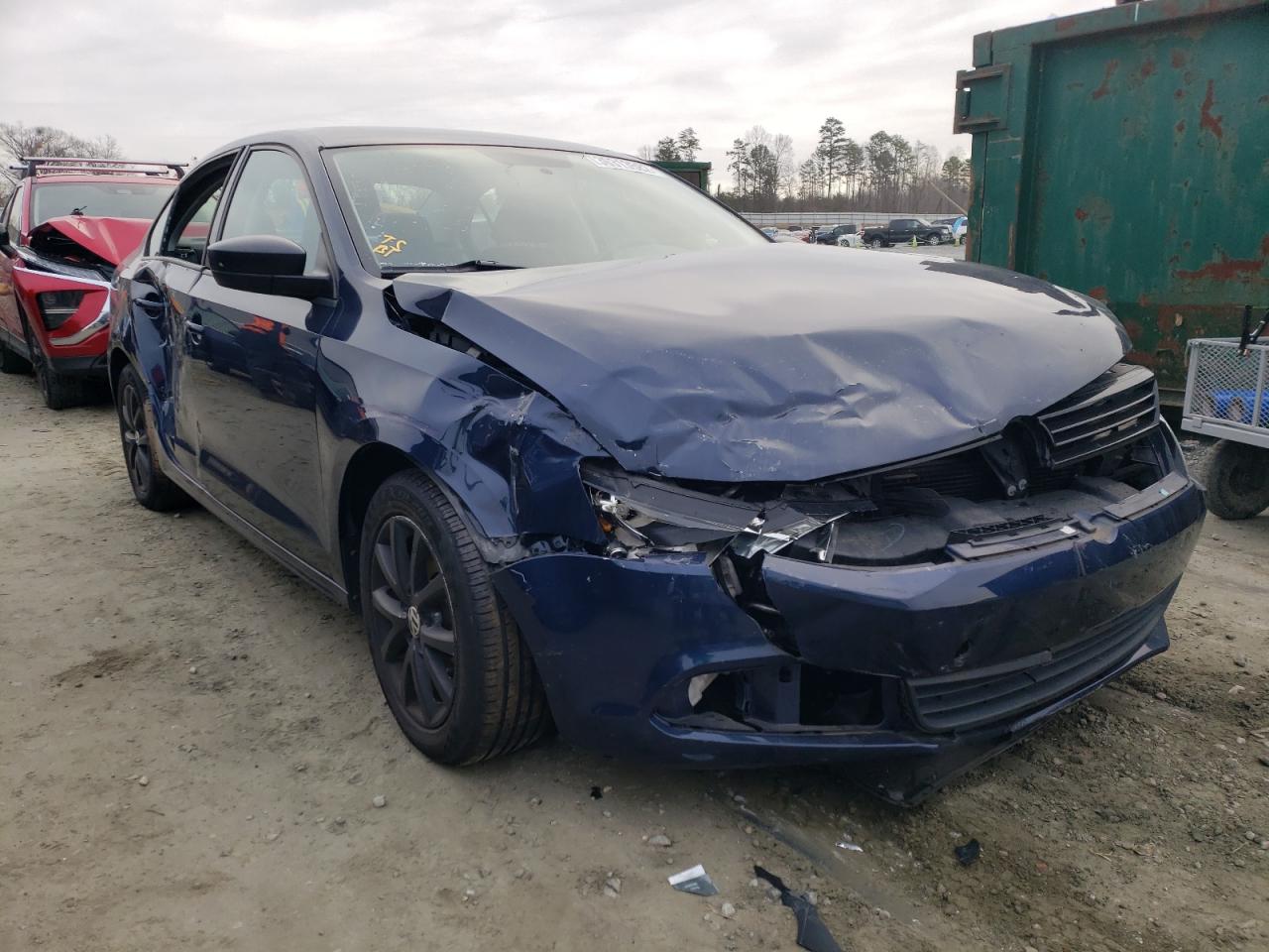 VOLKSWAGEN JETTA BASE 2014 with VIN 3VW1K7AJ2EM391135 - Photo from auction