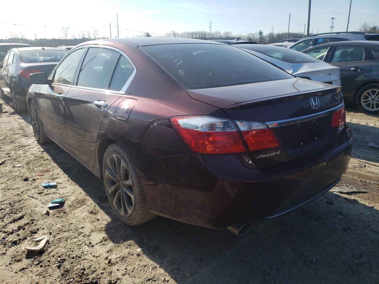 Photo 3 from auction – 2014 HONDA ACCORD SPO with VIN 1HGCR2F53EA208619