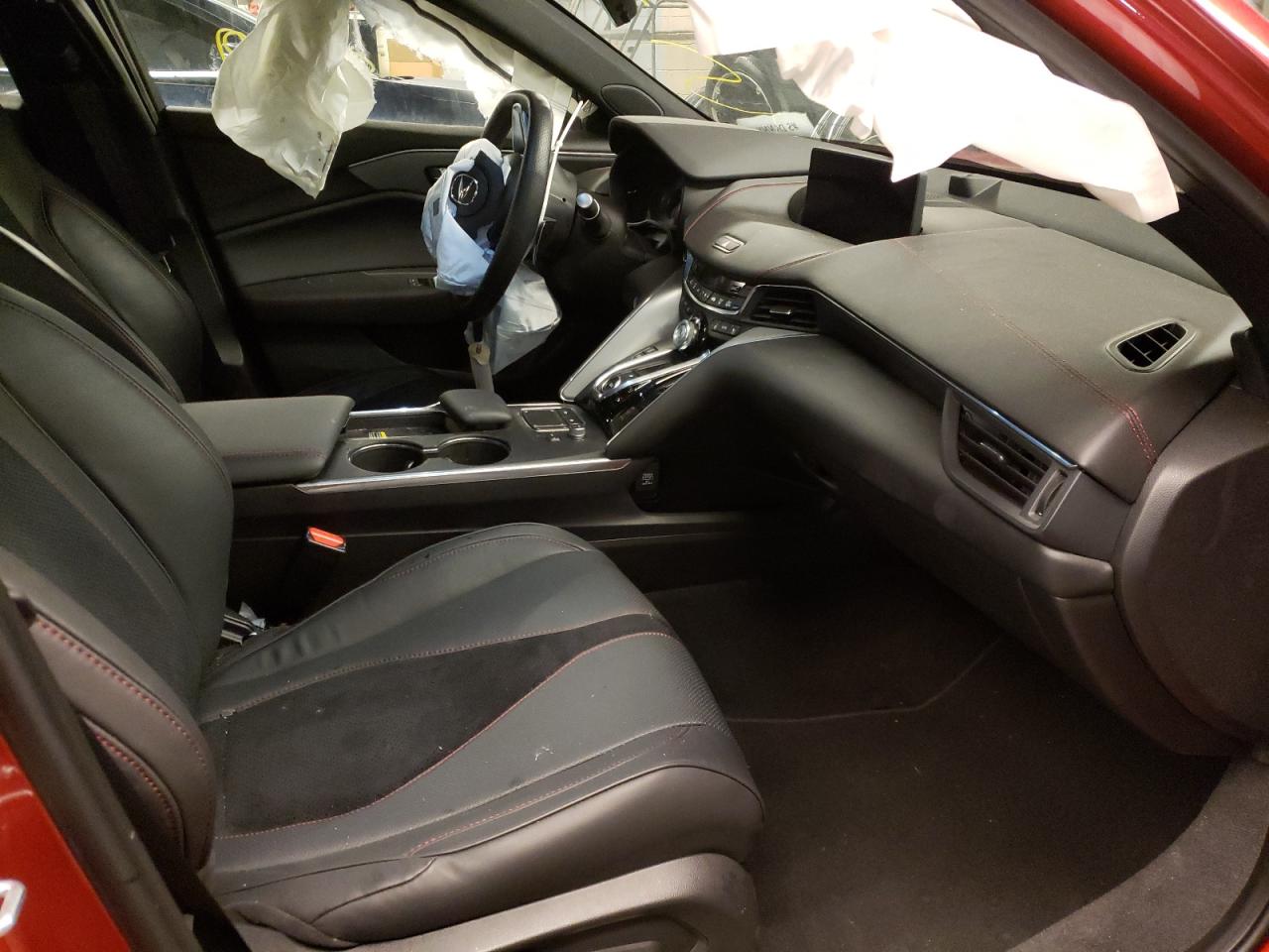 Photo 5 from auction – 2021 ACURA TLX TECH A with VIN 19UUB6F57MA005800