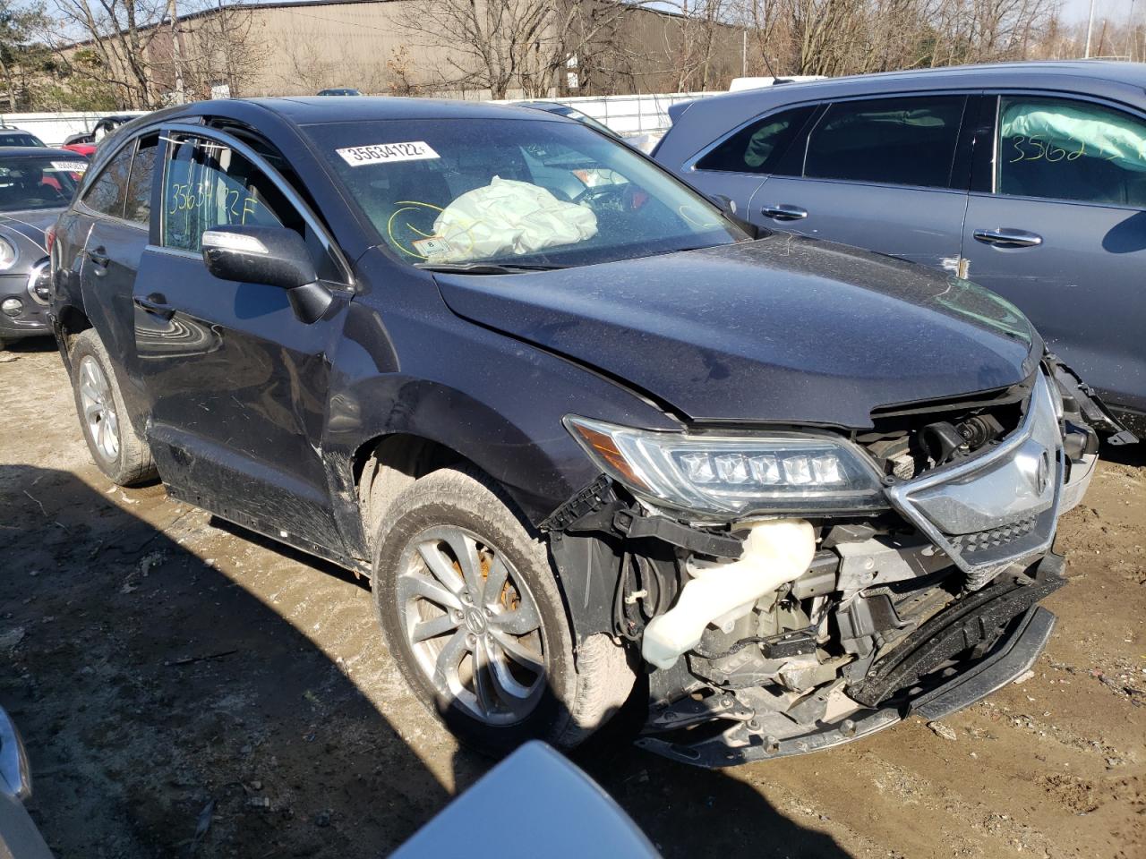 ACURA RDX TECHNO 2016 with VIN 5J8TB4H59GL017761 - Photo from auction